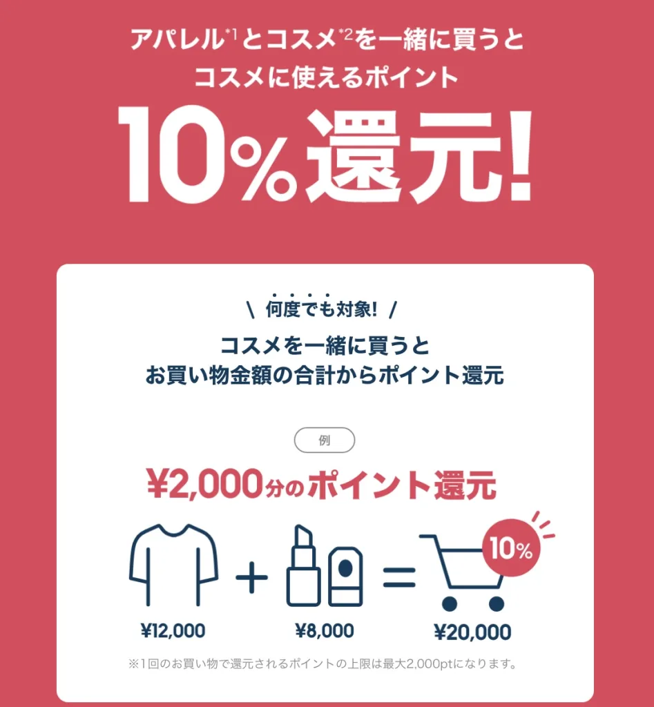 zozotown2000円クーポン