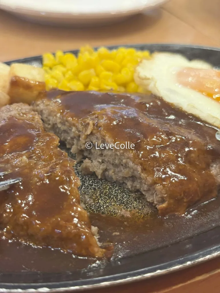 サイゼリアハンバーグステーキ