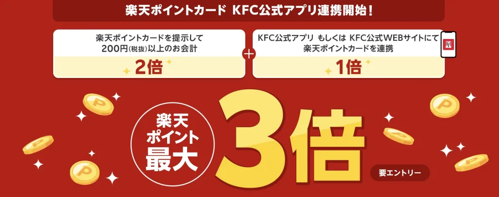 ケンタッキー楽天ポイント