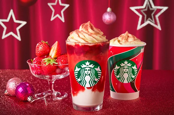 スタバクリスマスフラペチーノ2023