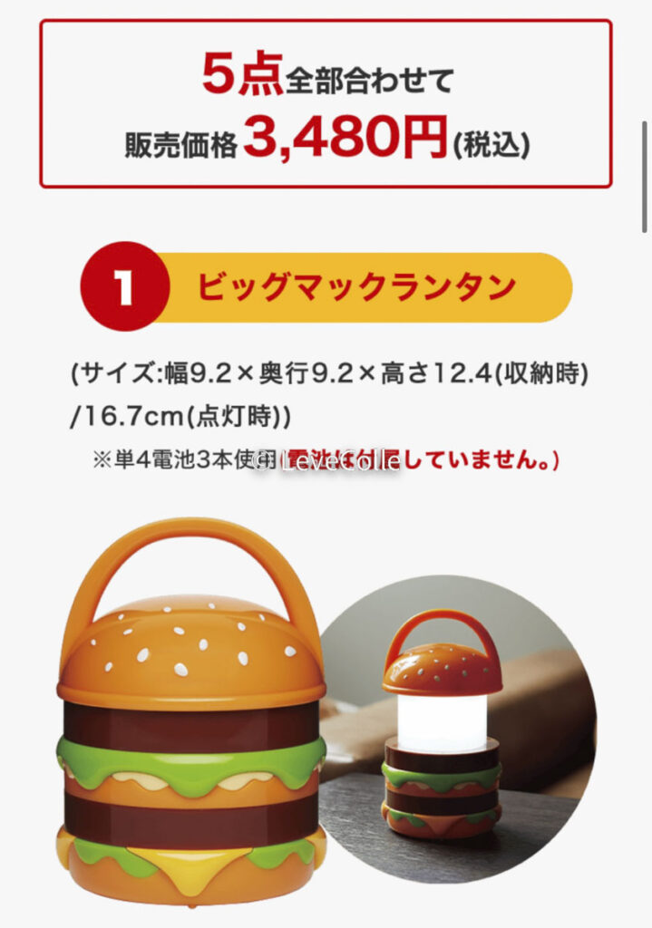 マクドナルド福袋