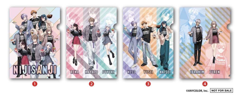 くら寿司ビッくらポンにじさんじ