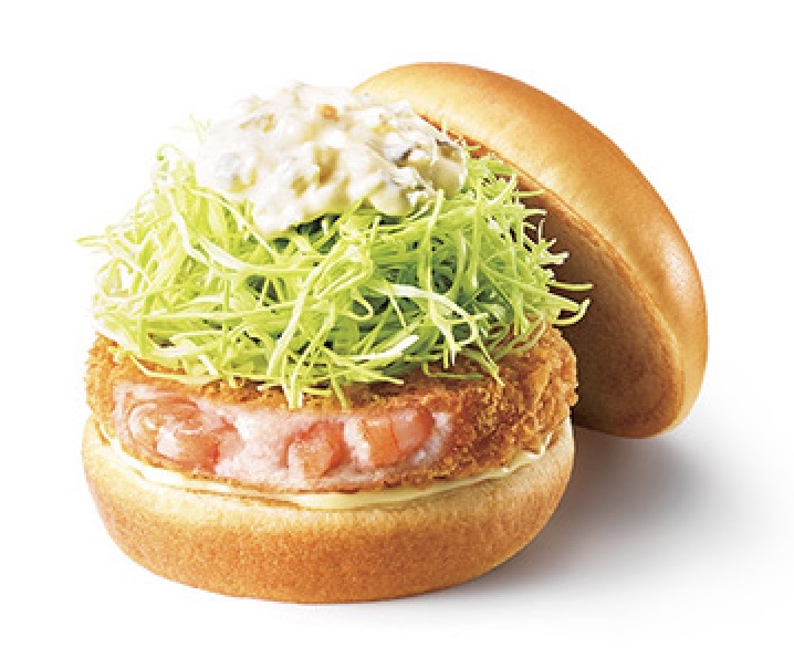 海老カツバーガー