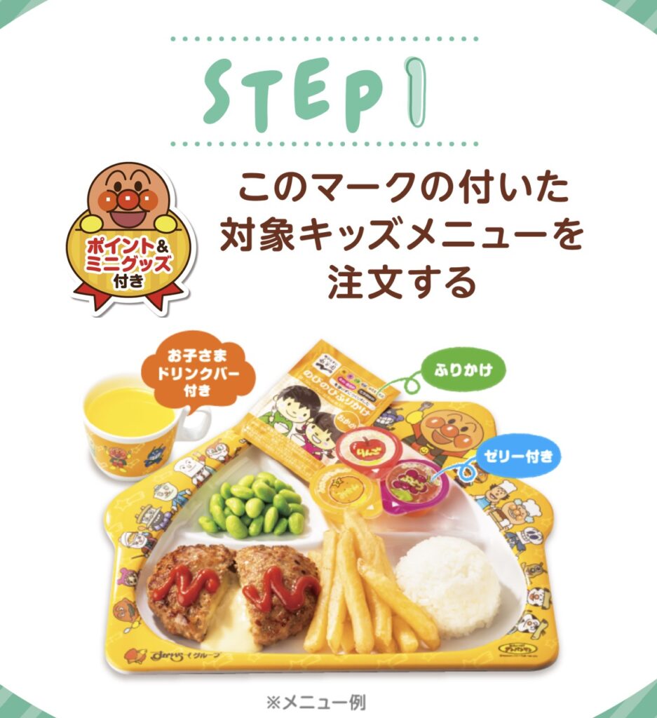 ガストアンパンマン景品交換方法