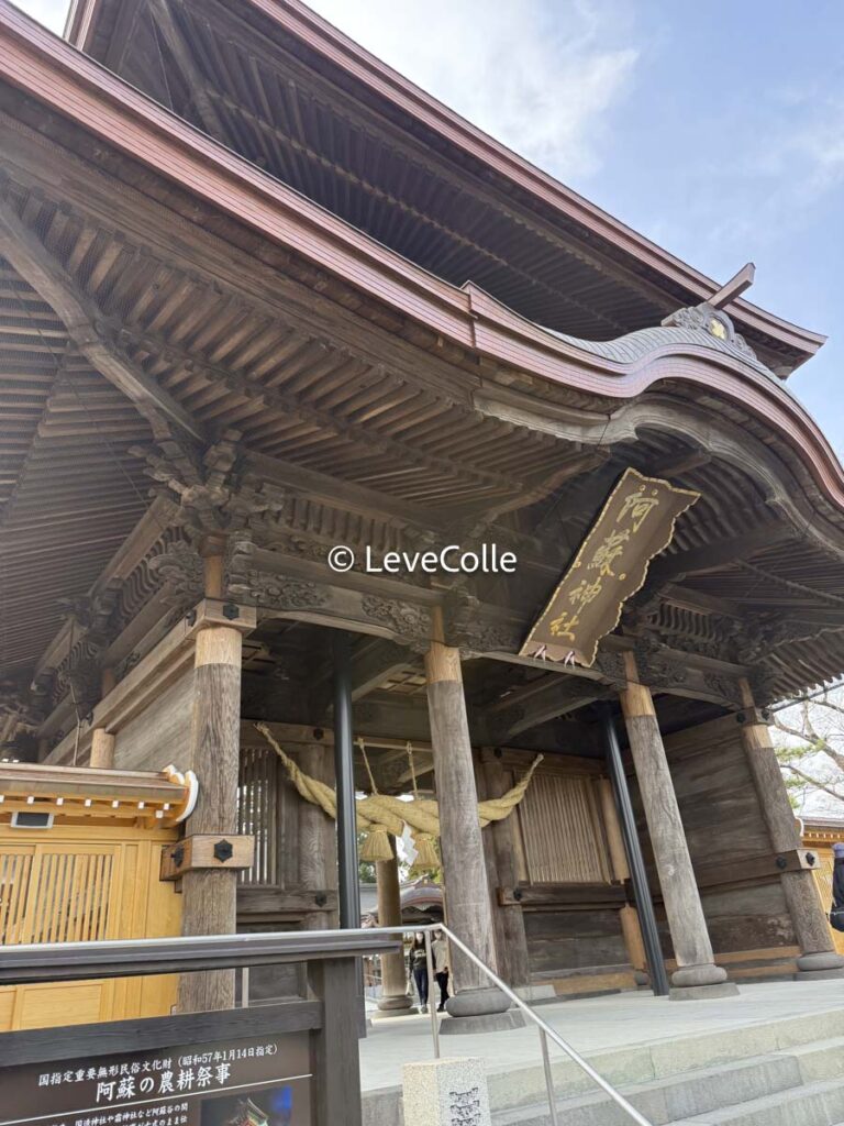 阿蘇神社食べ歩き