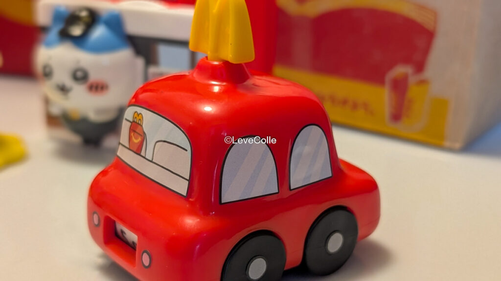 ラッコのドライブころころメジャー背面図