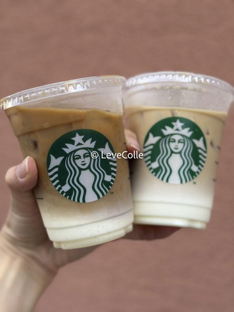 ビタークリームコーヒーとスイートミルクコーヒー