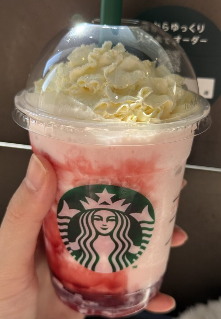 スタバ新作カレンダーフラペチーノ