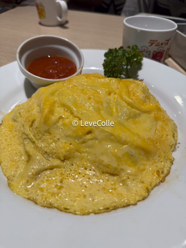 特製ケチャップのオムライス