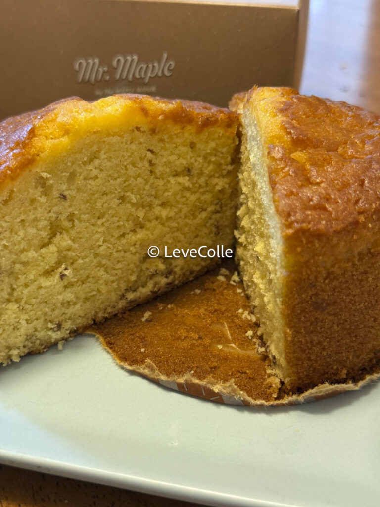 メープルラムケーキ