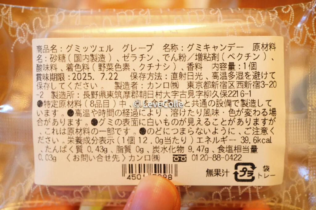 グミッツェル東京駅