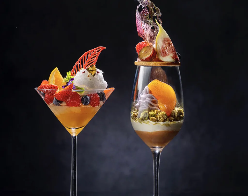 ヒルトン東京夜パフェ