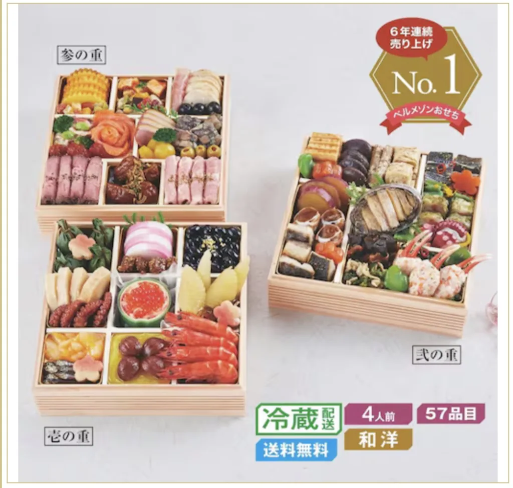 ベルメゾンおせち