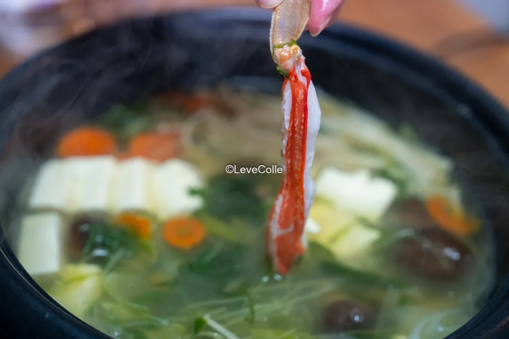 かにしゃぶしゃぶ