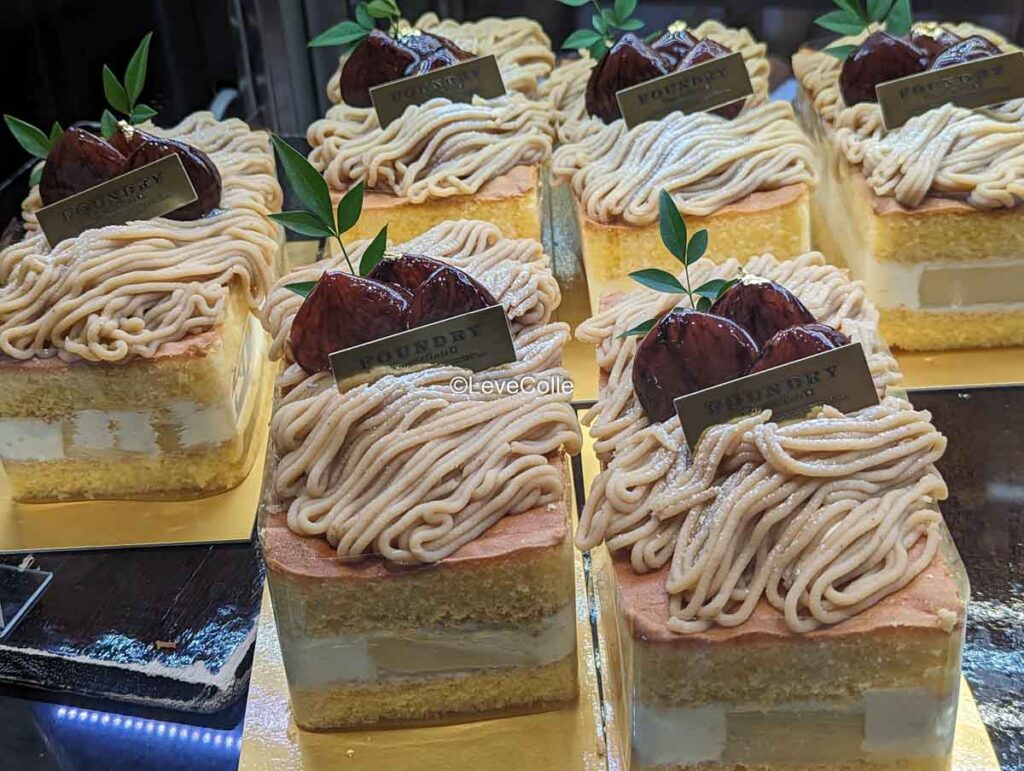 ファウンドリーケーキモンブラン