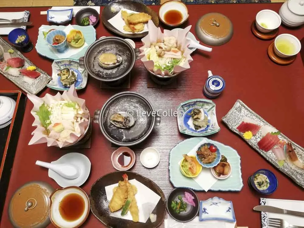 かに道楽コース料理