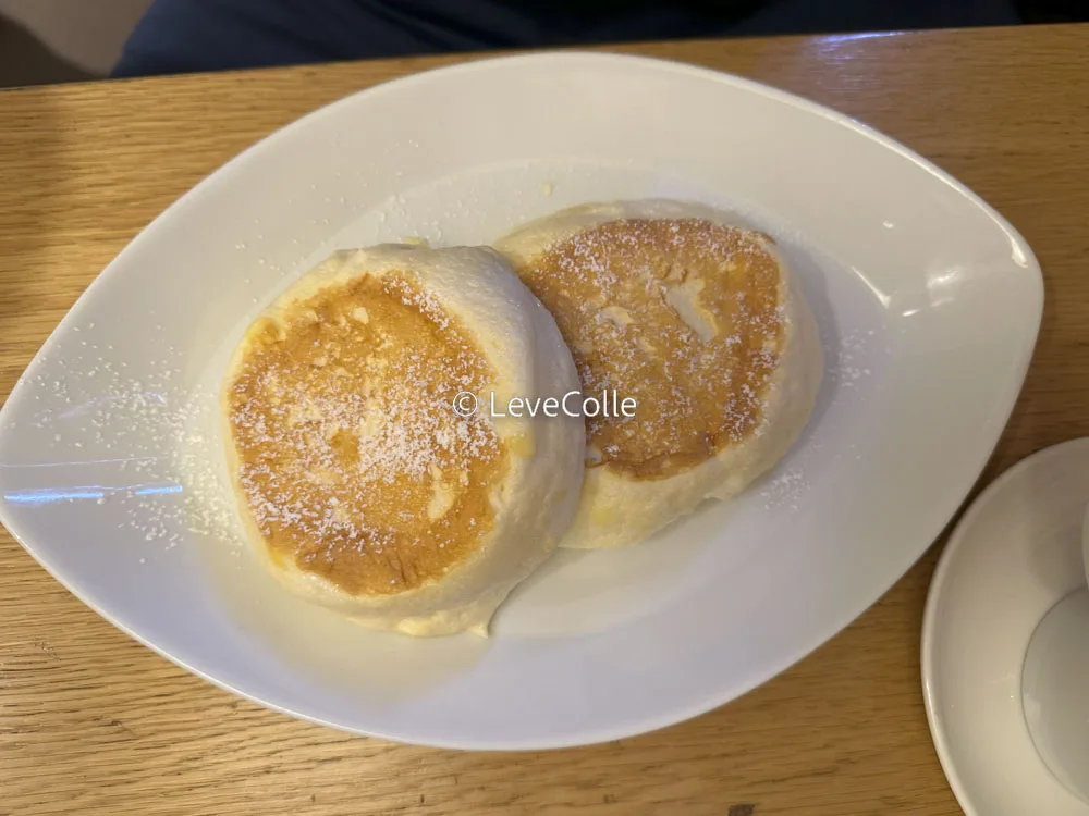 むさしの森珈琲の名物パンケーキ