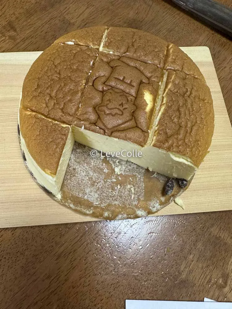 りくろーおじさんチーズケーキカロリー