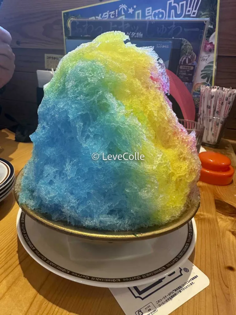 コメダ珈琲かき氷