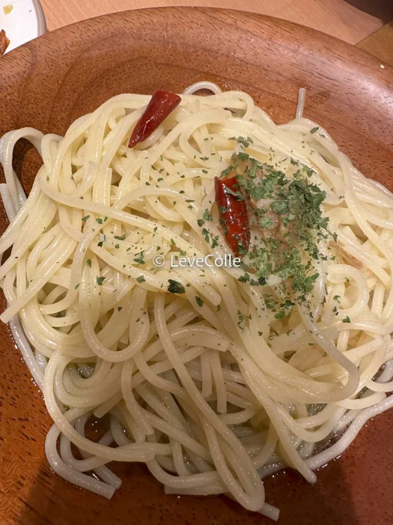 サイゼリアペペロンチーノ