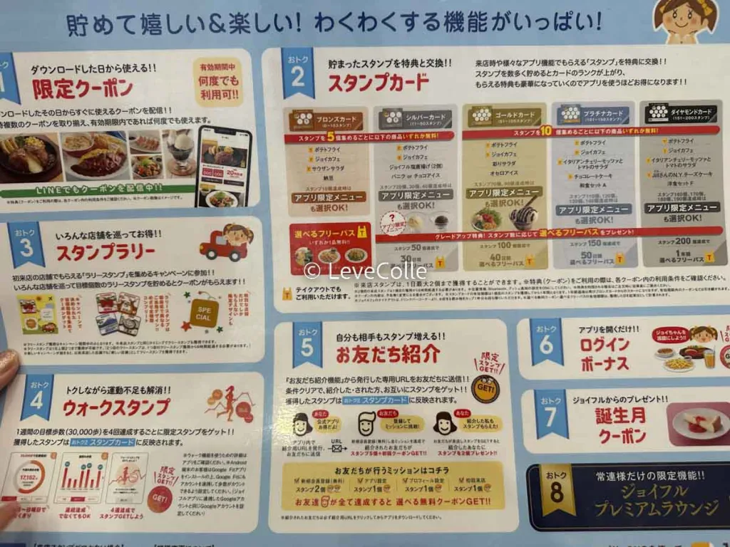ジョイフル店内にて