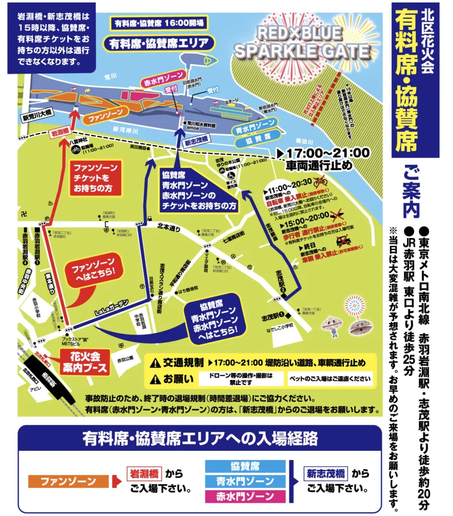 北区花火大会2025