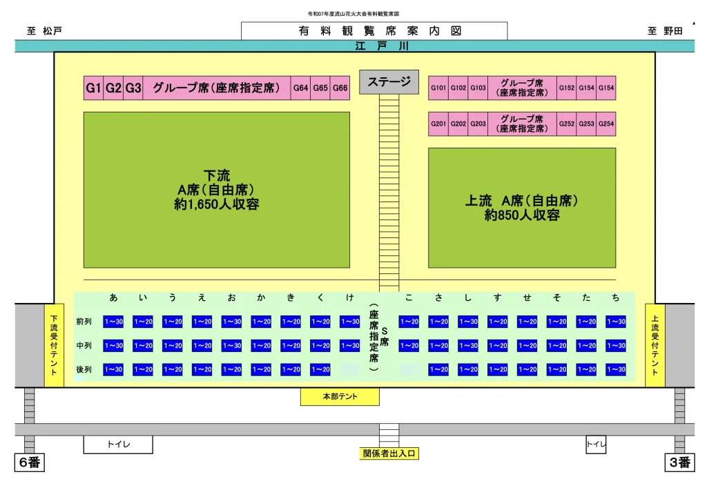 流山花火大会穴場スポット