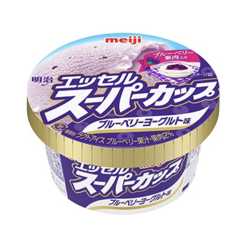  スーパーカップ ブルーベリーヨーグルト味 
