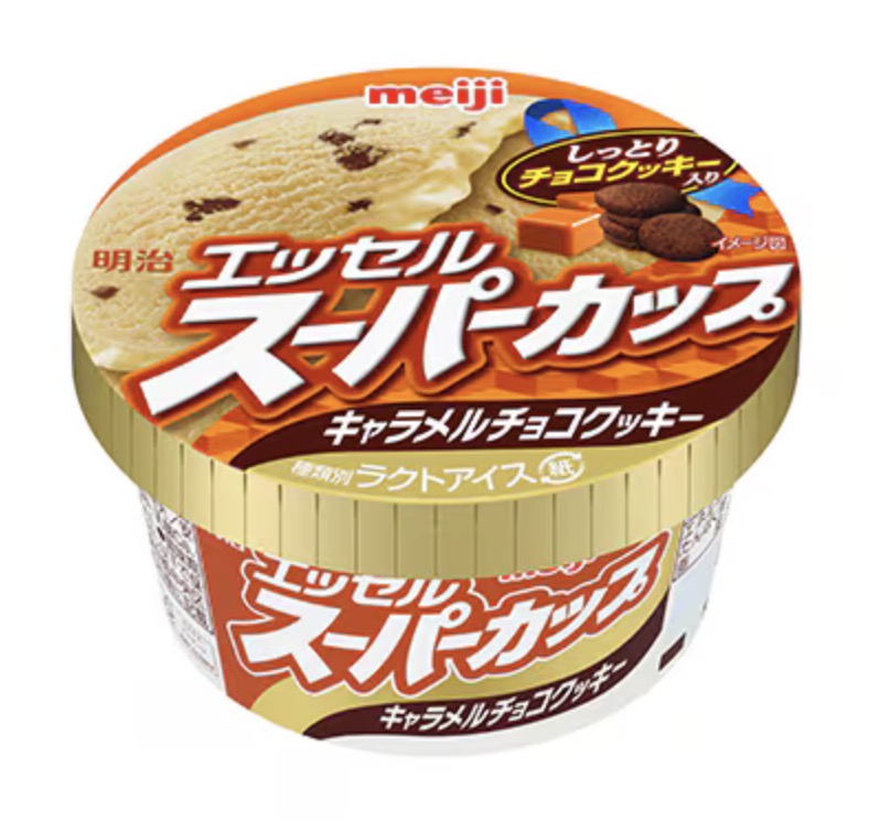 スーパーカップ キャラメルチョコクッキー