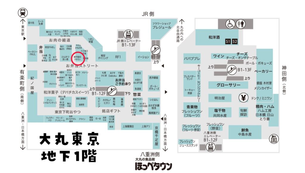 大丸東京デパ地下お弁当