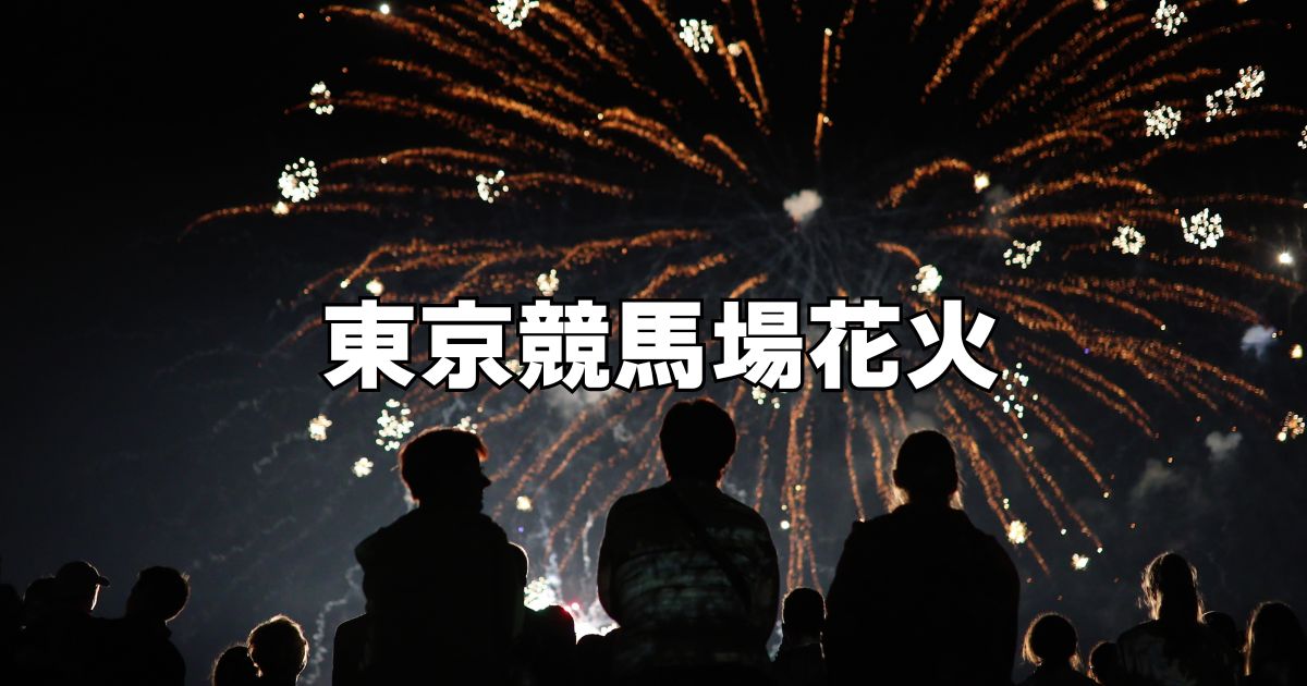 東京競馬場花火2025穴場スポット