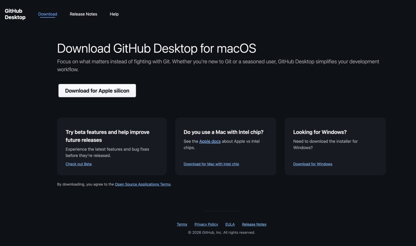 GitHub Desktop日本語化